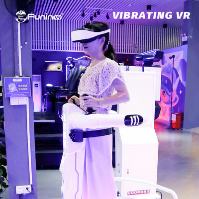 Weight 195kg  9D Virtual Reality Simulator With Spring Vibration Platform