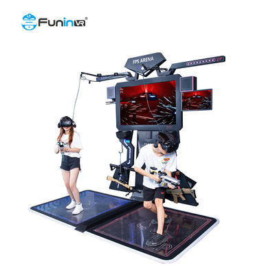 Rated load  400kg FPS Arena 9D Virtual Reality Simulator For Game Center