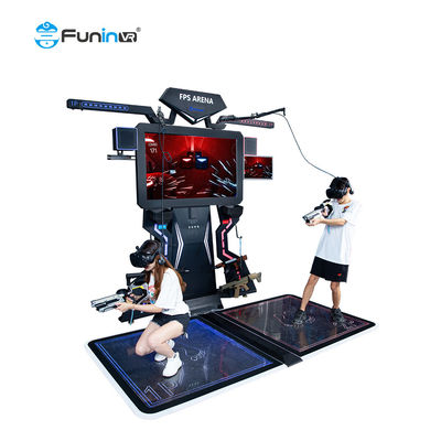 Rated load  400kg FPS Arena 9D Virtual Reality Simulator For Game Center