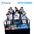 Amusement 8.0kw 80pcs 7D 5D Cinema Simulator With 8 9 12 Seats