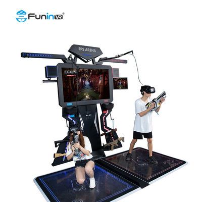 2 Players FPS Arena Gun Shooting Simulator Game Machine VR Space Walk