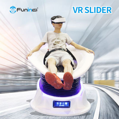 Rated load  120kg Virtual Reality Simulator Games VR Slider 9D Game Machine