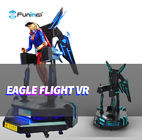 Rated load 150kg Stand Up Flight VR Simulator In Amusement Park