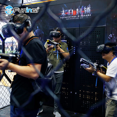 VR 9D Platform 3D Glasses Virtual Reality 4-5 Players 9D Cinema Machine FuninVR + Park Equipment