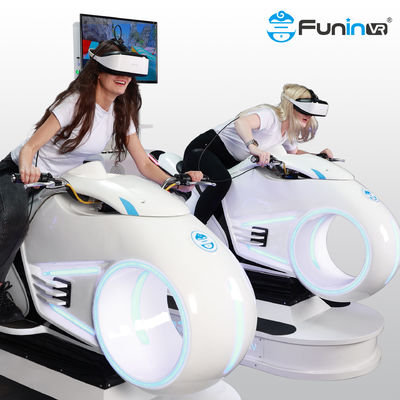 Amusement Park ride VR moto 360 degree 9D VR Moto Simulator Arcade Machine Interactive VR