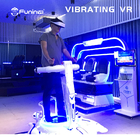 Interactive 7d game 4d dynamic theater 9d vr standing platform vr vibration