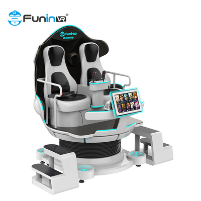 VR Battleship 9D Egg VR Chair Double 2 Players Virtual Reality Cinema Simulator