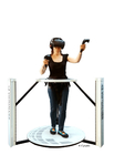 Amusement Park Virtual Reality Treadmill Shooting Walker Simulator VR Walker