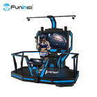Top Interactivity Station 9D Virtual Reality Beat Game Machine Blue With Black