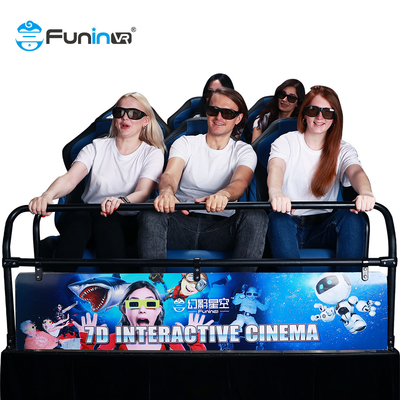 Virtual Reality 5D Dynamic Cinema Load 900kg VR Zone 6 9 12 Seats VR Supplier Platform Movie Price For Sale