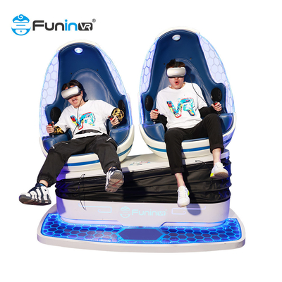 9D Egg VR Chair Virtual Reality Simulation 2 seats Rides 9d Egg VR Cinema Game Machine price for sale