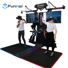 VR amusement park shooting vr shooting interactive game equipement vr walking platform game for 2 players