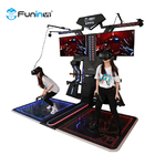VR amusement park shooting vr shooting interactive game equipement vr walking platform game for 2 players