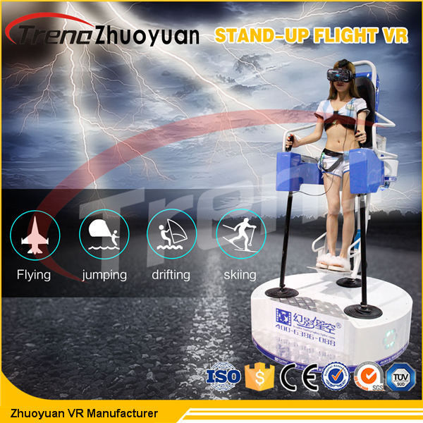 Commercial Skydiving Video Game Stand Up Flight VR Simulator SASO Certification