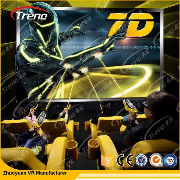 Electric Video Game 7d Cinema Simulator With High Definition Movie