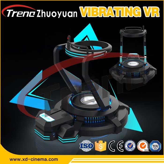 Colorful Model Design Vibrating VR Simulator Coin Operated With HD VR Glasses