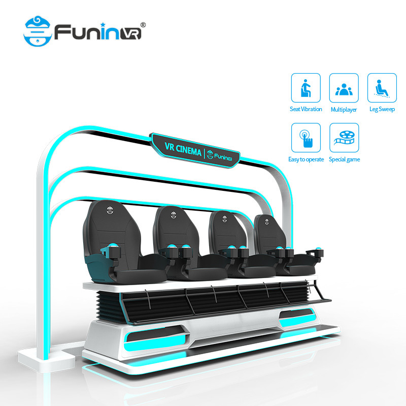 Immersive 9D VR Cinema with Realistic Temperature Effects Dynamic Seats and DeepoonE3 Glasses