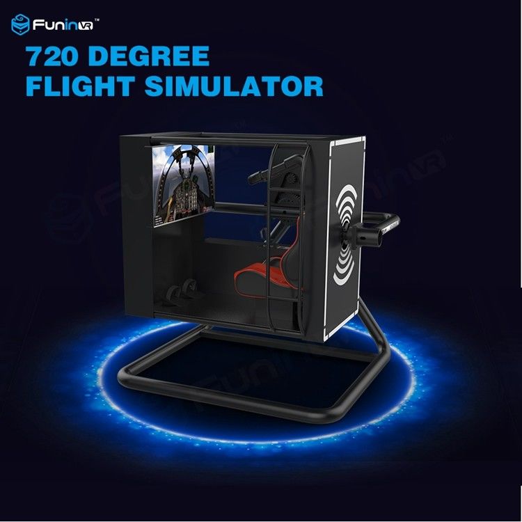 720° Virtual Reality Flight Simulator With Motion Control / Full-Digital Servo System