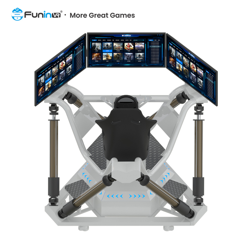 Experience the Ultimate FEC Entertainment with 20 Games 9D VR Simulator Racing Car Game Machine