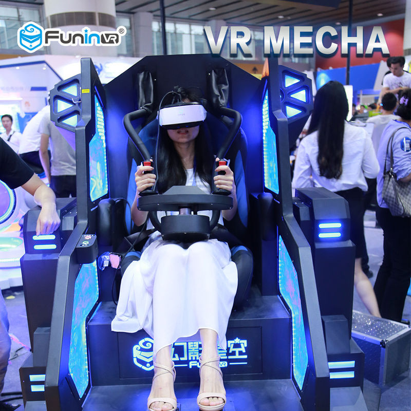 Virtual Reality Headset 360 Degree Rotating Shooting Simulator For Entertainment