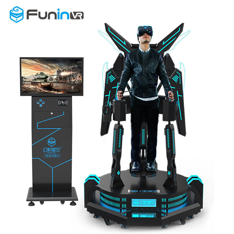 9D Motion Platform Virtual Reality Station Simulator Game Machine For Teenagers