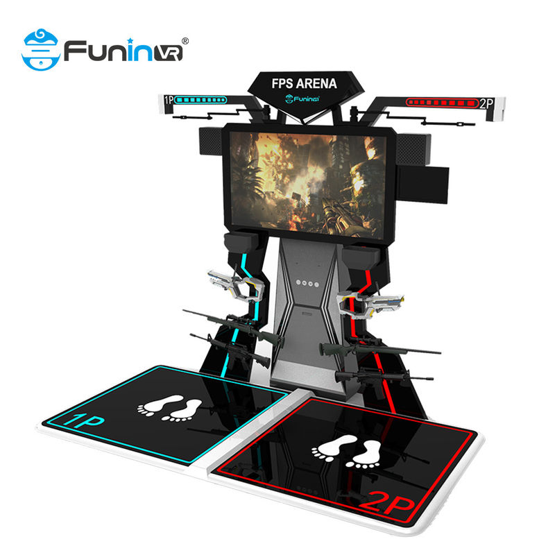 Weight 278kg FPS Arena Gun Shooting 9D Virtual Reality Simulator Space Walk