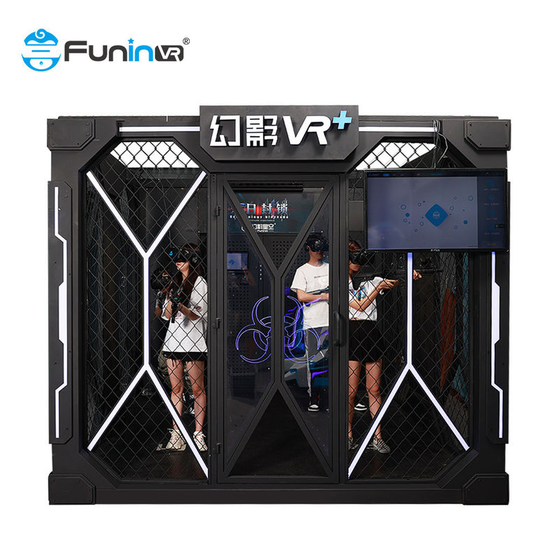 9D VR Arcade Machine weight 400kg  VR Shooting Game Simulator For VR Theme park rides