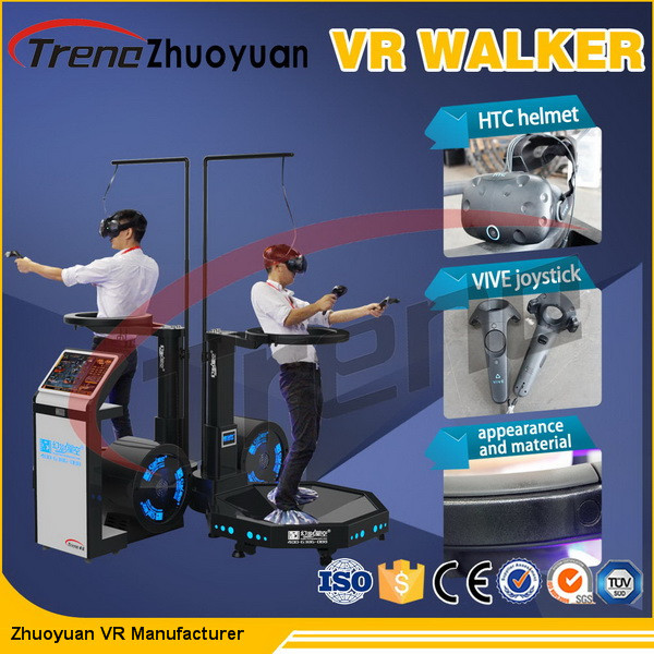 360 Degree Immersion Virtual Reality Treadmill Run With A View 1 Player