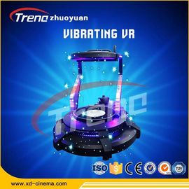 Standing Up Comfortable Vibration Experience One Player VR Game Machine , Kids 9d Cinema Simulator