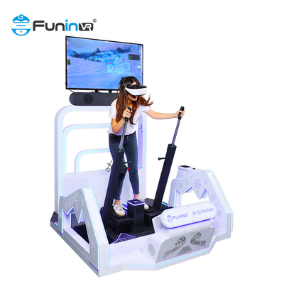 3D Sound 5 Passenger VR Skiing Virtual Reality Space Walk Electric Crank Platform