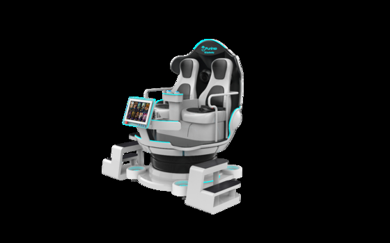 Experience the Next Level of Entertainment with 9D VR Simulator Steel Metal 1.5 KW Dynamic Exreme Theme