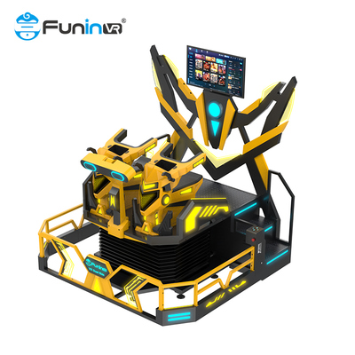 Revolutionize Your Entertainment Center with Our 9D VR Simulator Steel Metal 360 Degree Rotation Double Seats