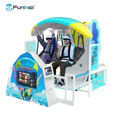 Virtual Reality Flight Simulator Amusement Park Rides Double Seats VR Flying Game Machine