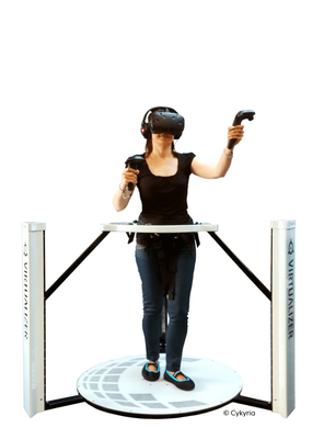 Amusement Park Virtual Reality Treadmill Shooting Walker Simulator VR Walker