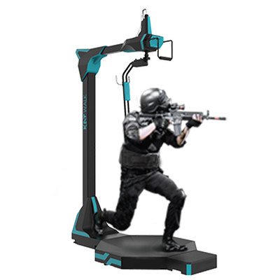 9D 360 Degree View Virtual Reality Treadmill Simulator Shooting Game Machine