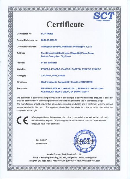 China Zhuoyuan Co.,Ltd certification